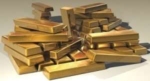 alternative image of a pile of gold bars